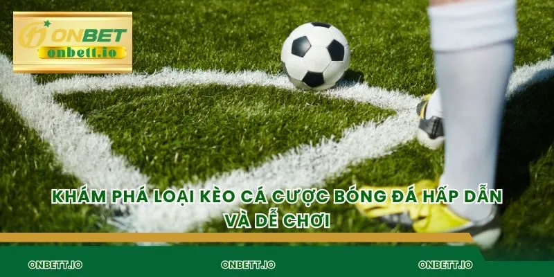 Khám phá loại kèo cá cược bóng đá hấp dẫn và dễ chơi